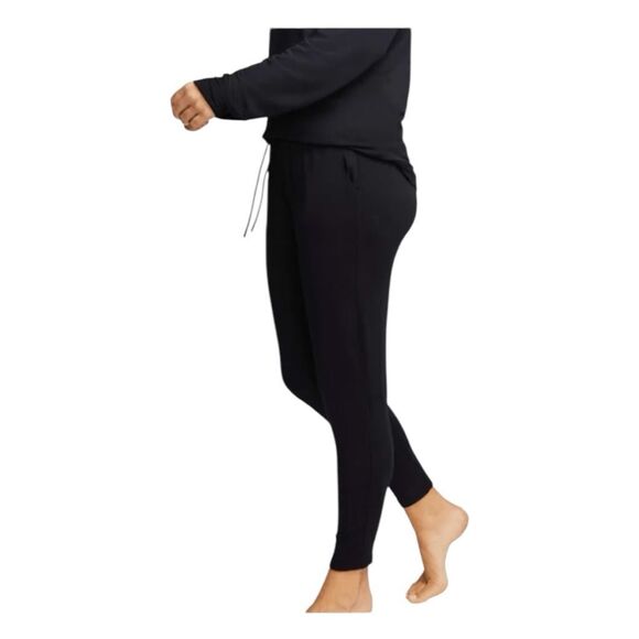 Jambys Long Jambys Breathable No-Sweat Sweatpants Black Modal Sleep Pants Pajama - Picture 3 of 8